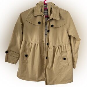 Girl’s Lightweight Hooded Trench